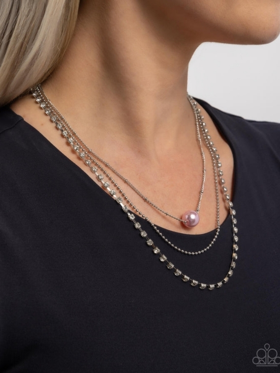 paparazzi Jewelry - Symmetrical Shimmer Necklace